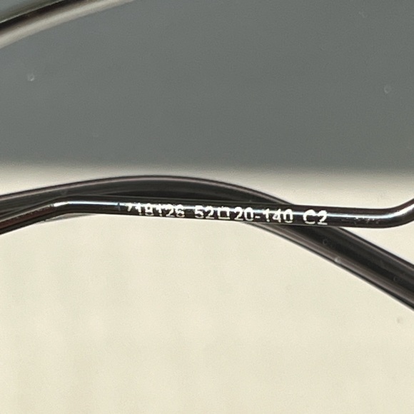 Octagon Wire Frame Glasses - Picture 3 of 3